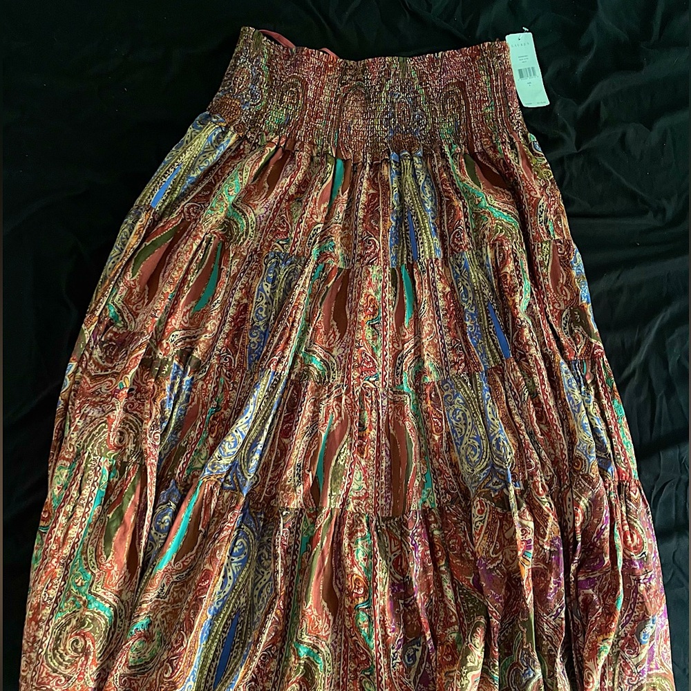 ralph lauren hippie maxi skirt